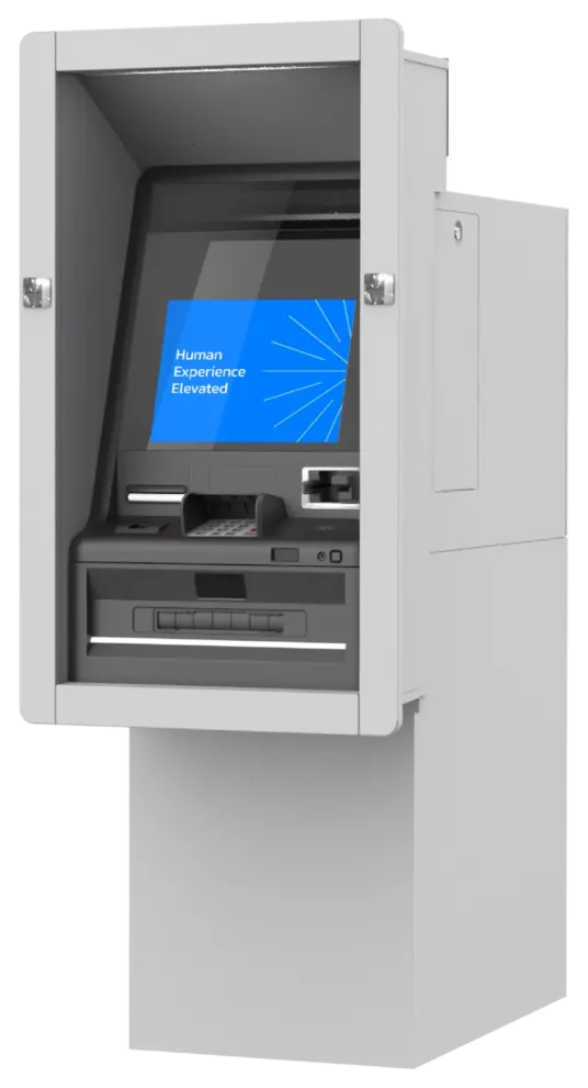 Hyosung 5T through-the-wall ATM (MX5800T), front view