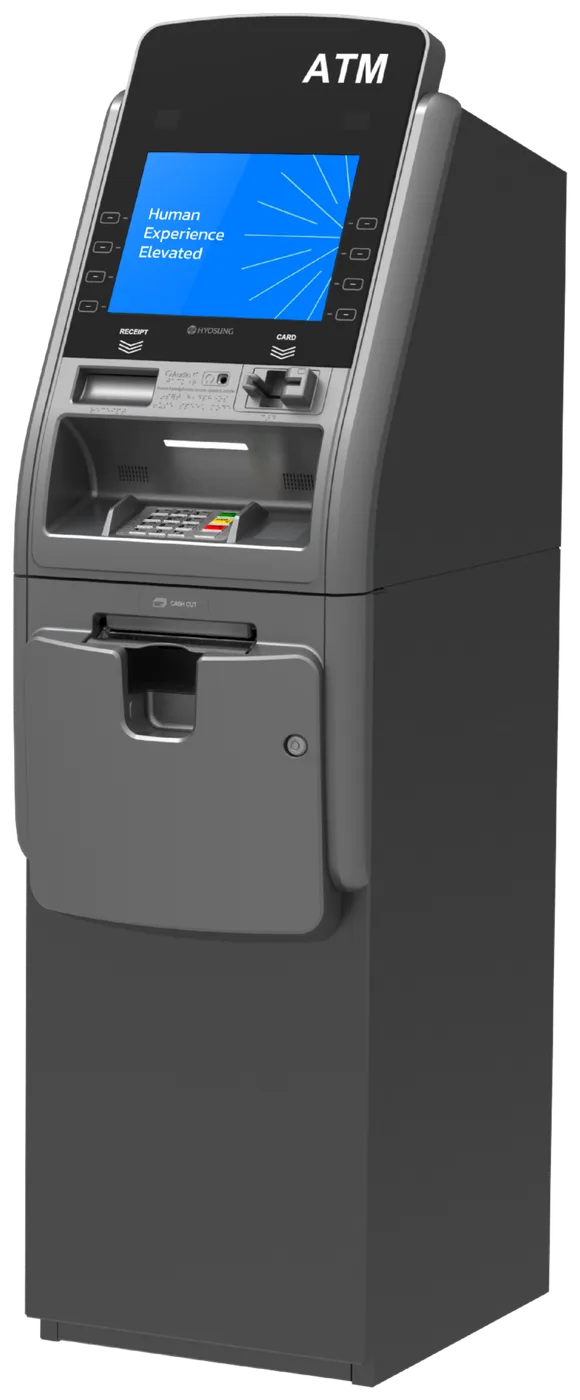 Hyosung Force retail ATM (MX2800SE), front three-quarter view