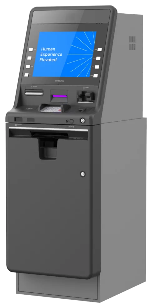 Hyosung Hero high-capacity ATM (MX5400), front three-quarter view