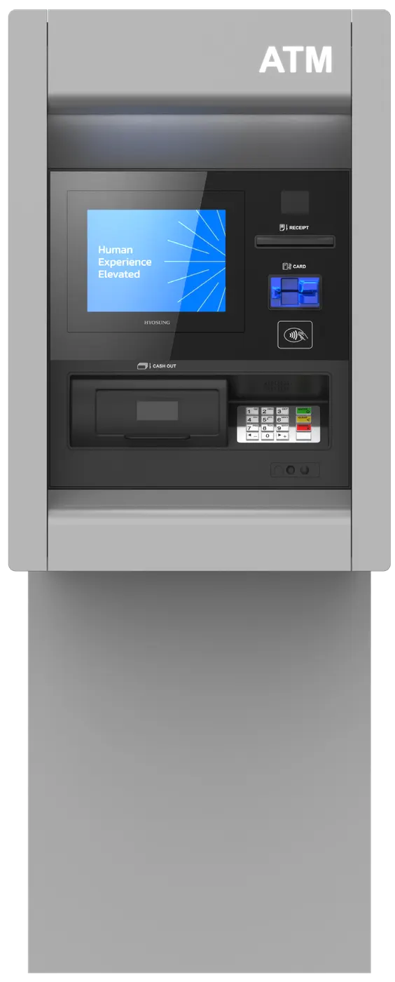 Hyosung Hero T through-the-wall ATM (MX5100TA), front view